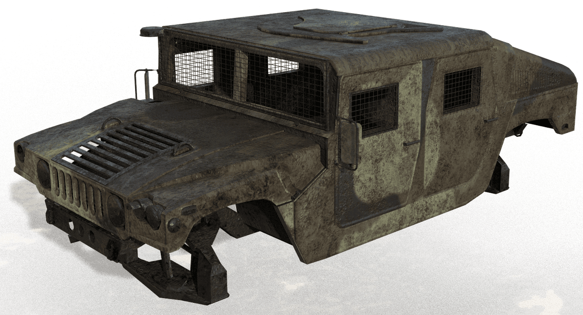 Retexturing some Arma 2 assets.